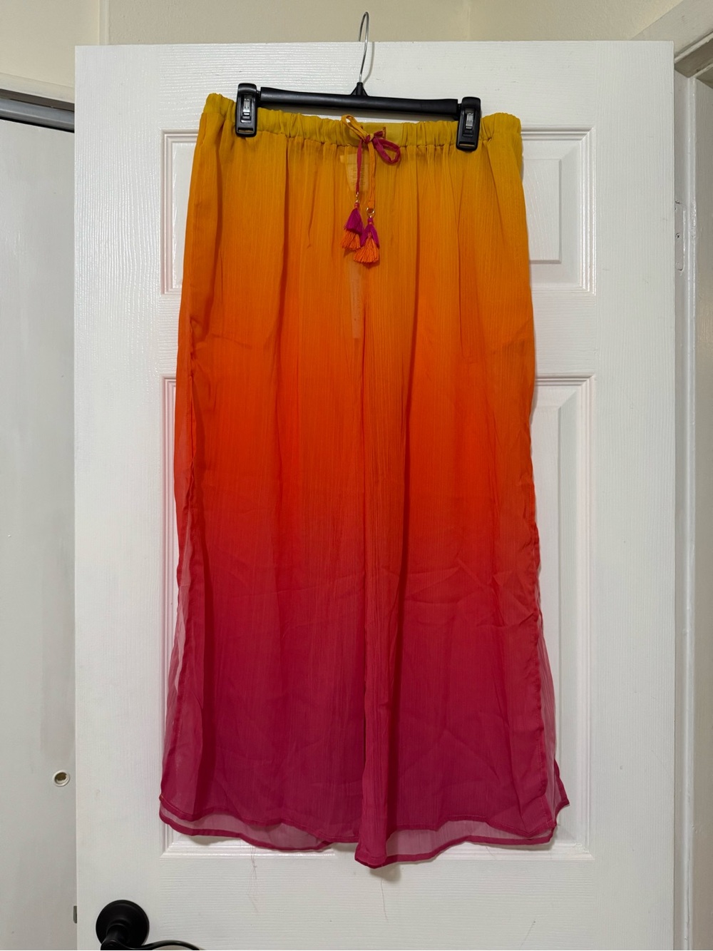 NWT Bleu Rod Beattie Ombré Swim Coverup Pants